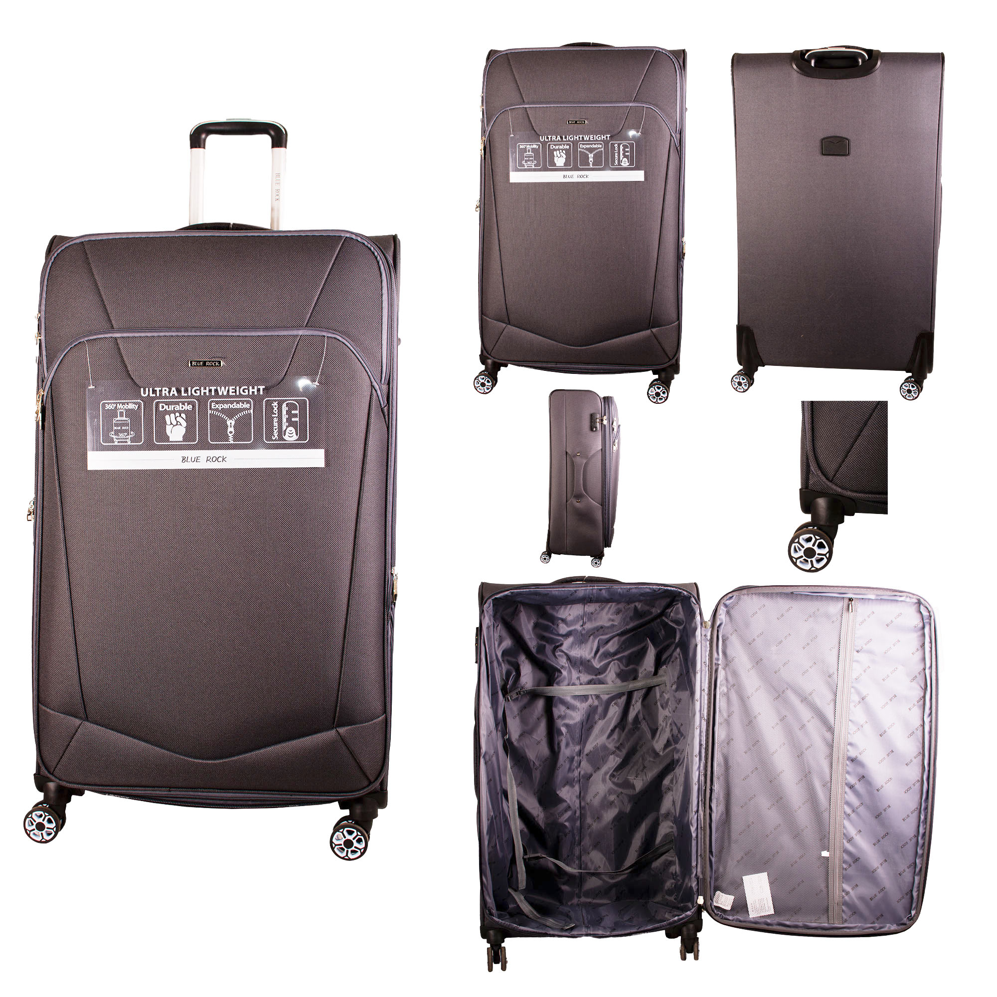 (image for) T-SC-02 DARK GREY 32'' TRAVEL TROLLEY SUITCASE